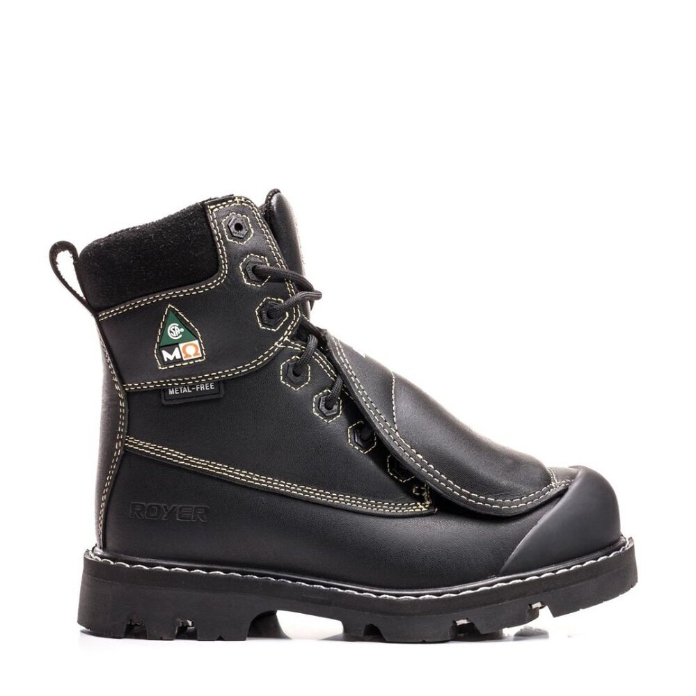 NEW ROYER 8501FLX REALFLEX METATARSAL PROTECTOR, KEVLAR  MEN'S BOOT SIZE 10